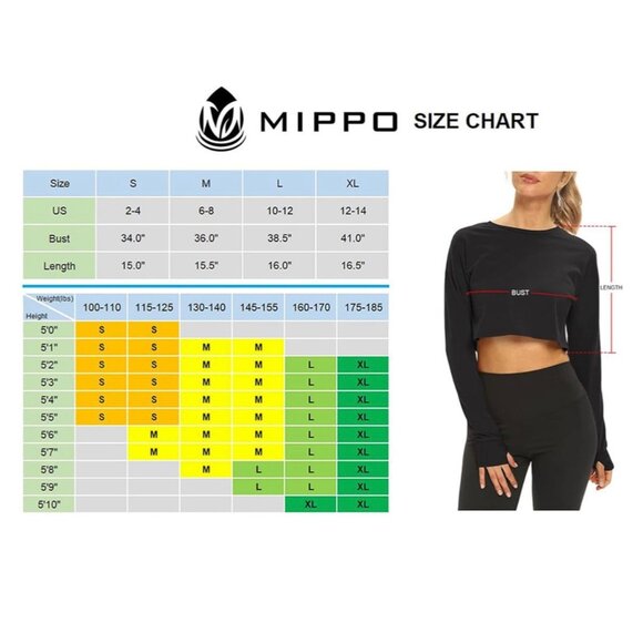 🌸3/$15🌸Long Sleeve Mauve Crop Top Athletic Shirt with Thumb Holes sz M - Picture 2 of 6